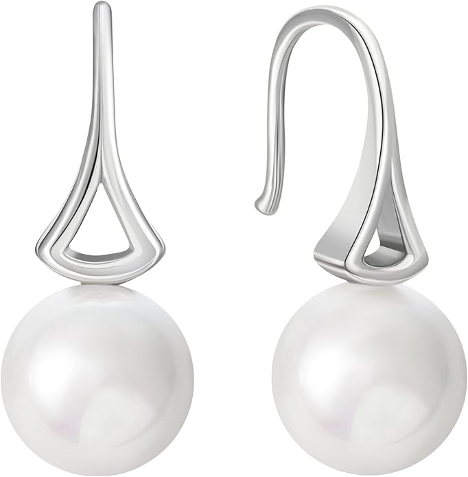 Pearl Drop Dangle Earrings