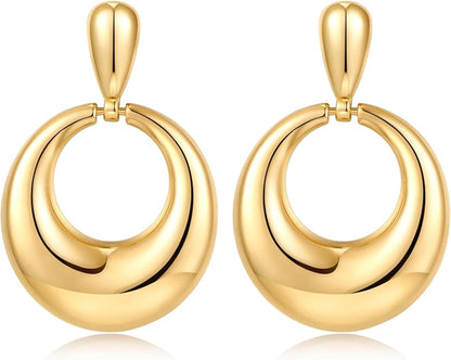 Gold Statement Earrings