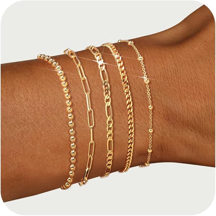 Chain Bracelet Stack