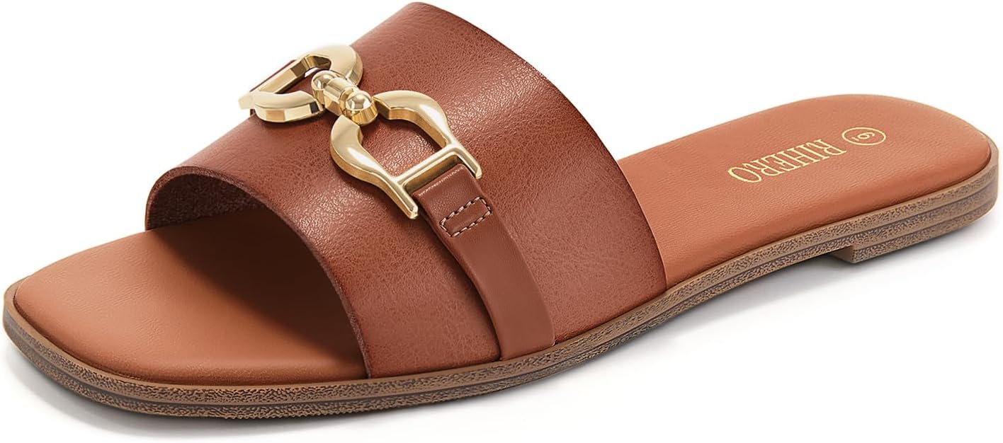 Slide Buckle Sandals