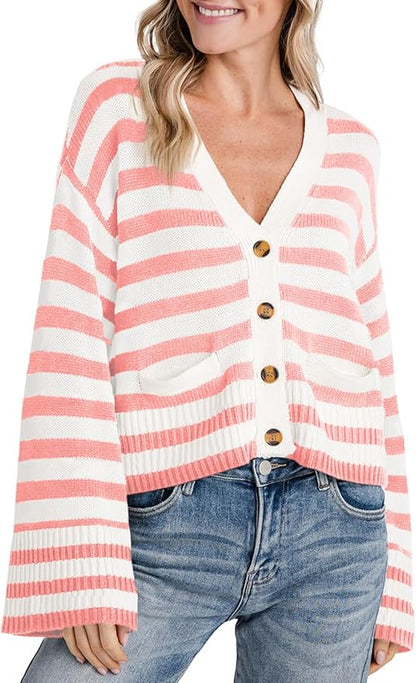 Striped Cardigan