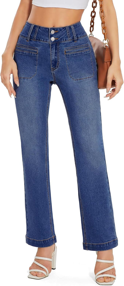 Straight Leg Jeans