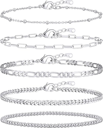 Chain Bracelet Stack