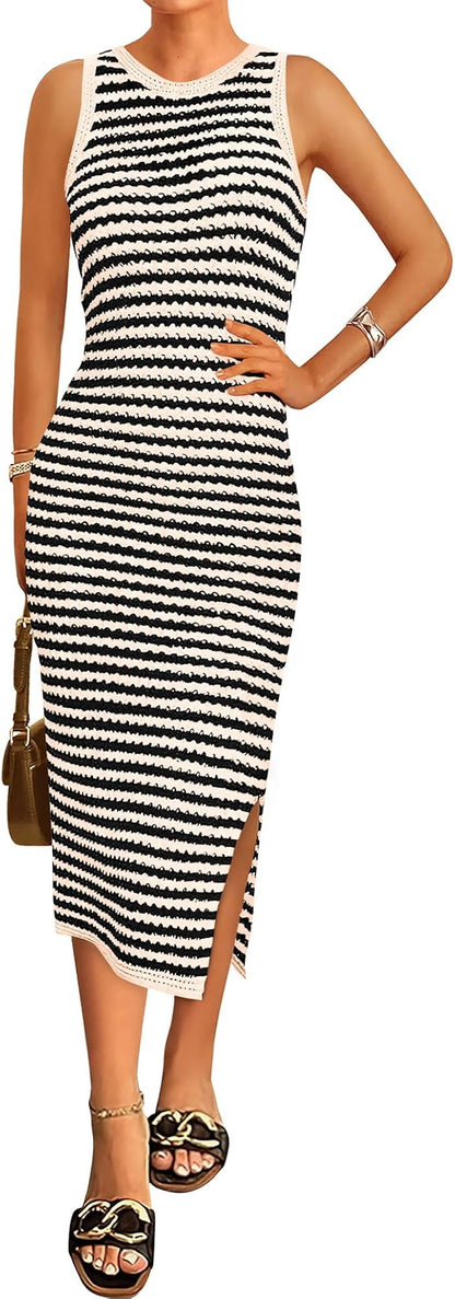 Striped Tank Dress