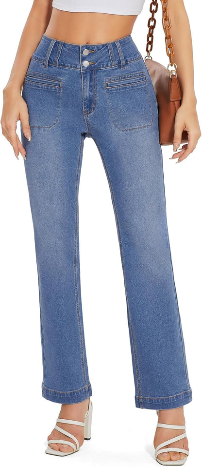 Straight Leg Jeans