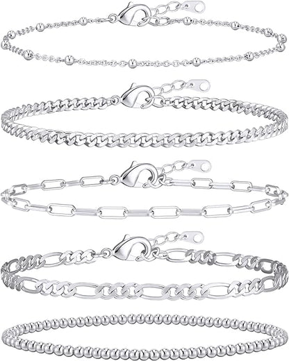 Chain Bracelet Stack