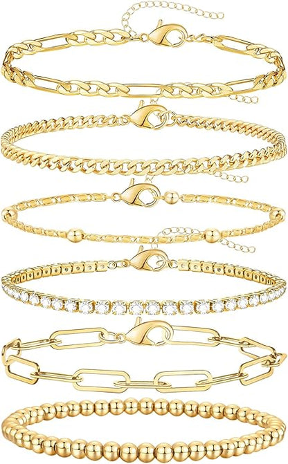 Chain Bracelet Stack