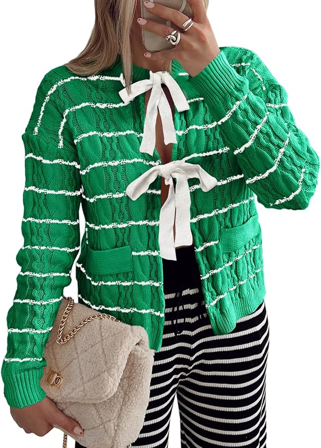 Tie Front Cardigan