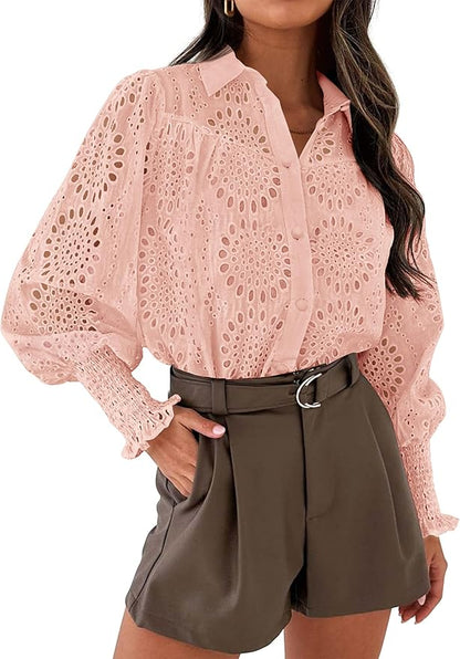 Eyelet Blouse