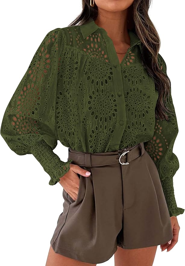 Eyelet Blouse