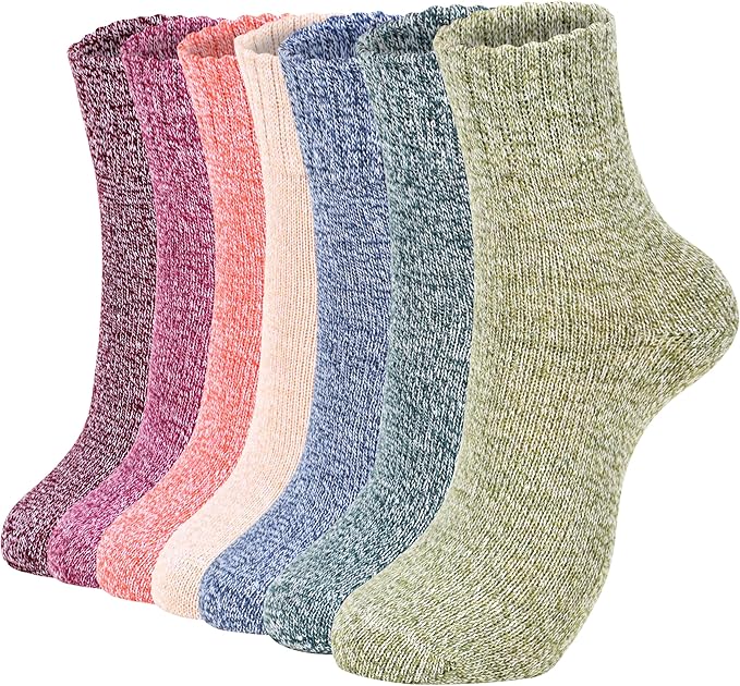 7 Pair Wool Socks